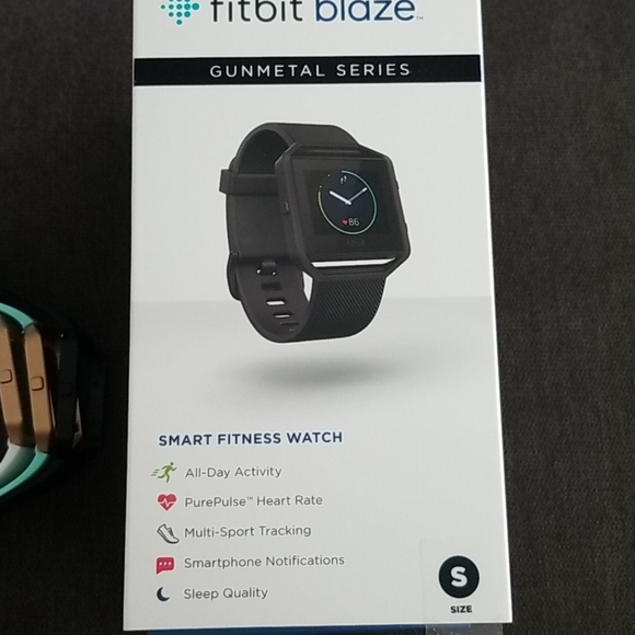 Fitbit blaze gunmetal series small set main image 7